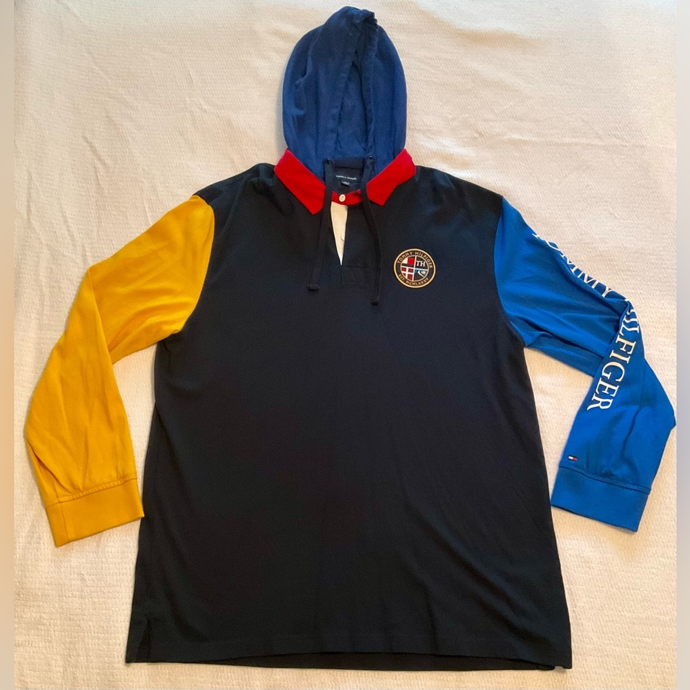 Tommy Hilfiger hooded rugby